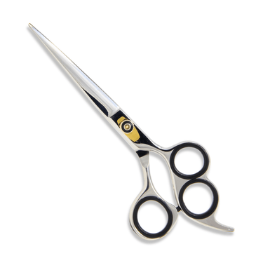 COSMETIC WORLD_Haircutting Shears - 3 Hole Silver Stainless Steel_Cosmetic World